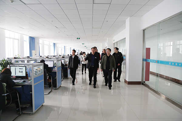 热烈欢迎浙江省工业和信息化研究院领导一行莅临我集团参观指导
